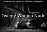 Black and white nude portraits of women
