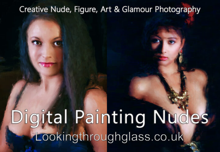 Digital painting nudes from photographs