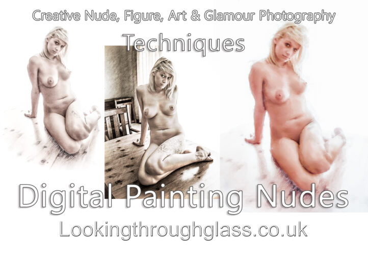Digital painting nudes from photographs