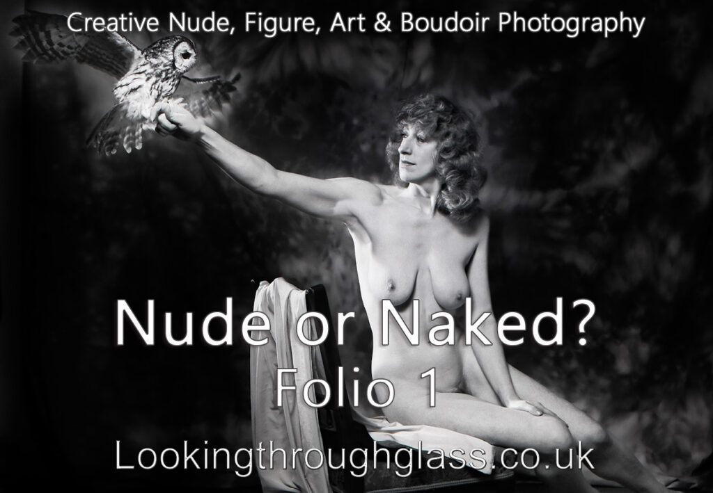 Nude or naked portrait photos of women