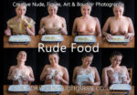 Rude food photo Nudes with food