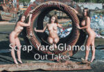 Photos of glamourous nudes in a scrap yard