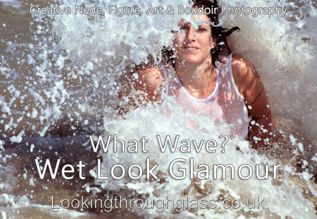Wet look glamour photos